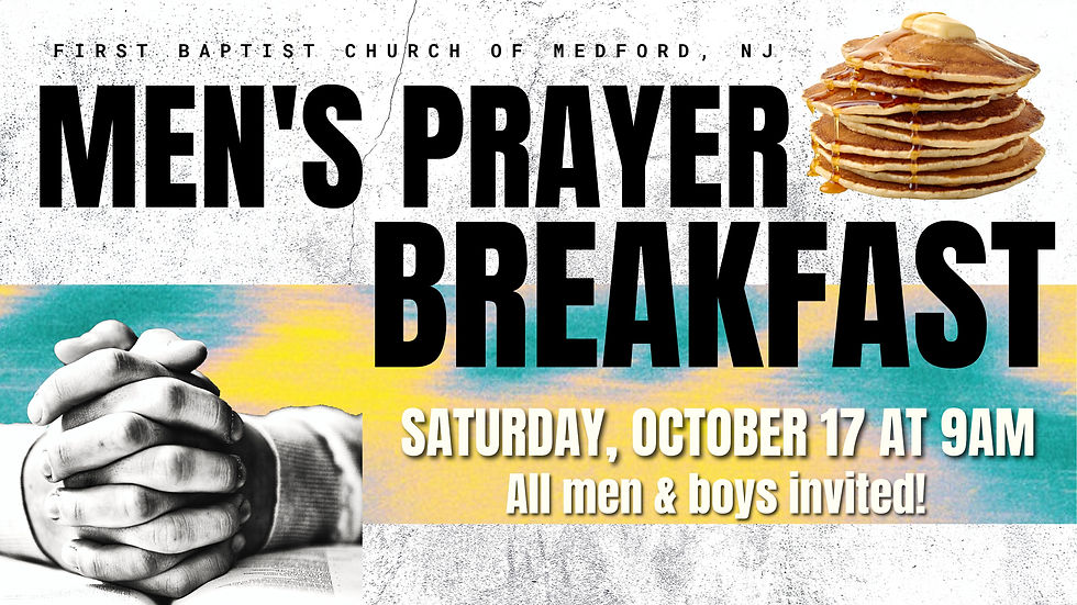 Men's Prayer Breakfast