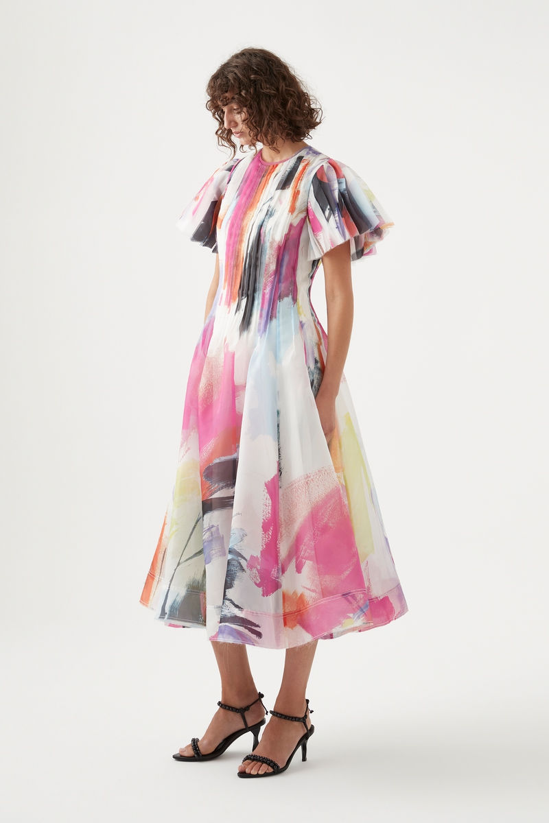 Thumbnail: Nova Pleated Midi Dress