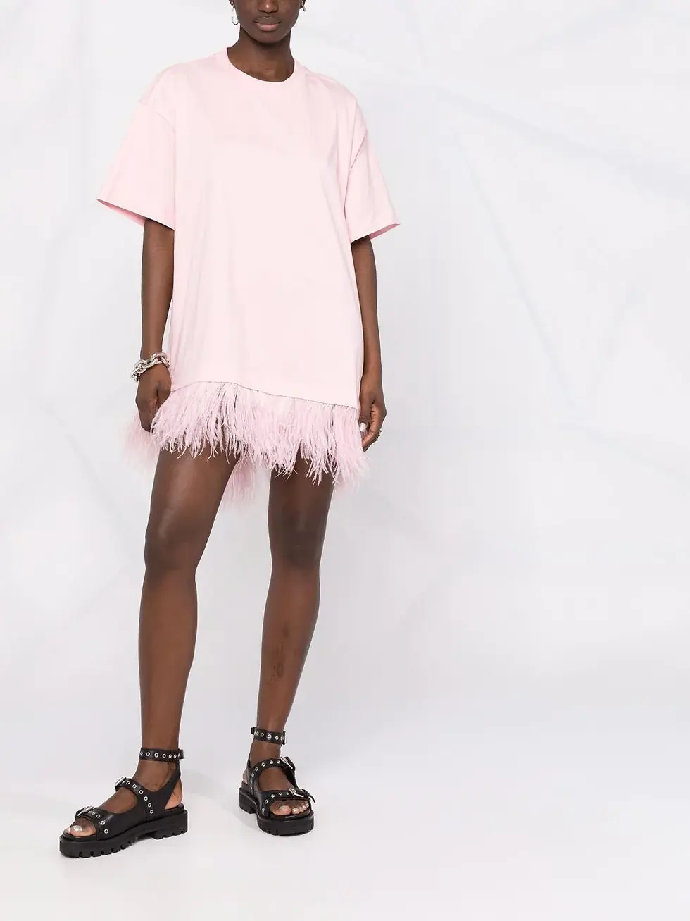 Thumbnail: Feather Hem T-shirt