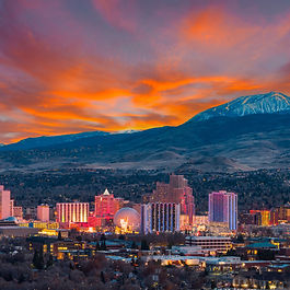 Reno, Nevada skyline