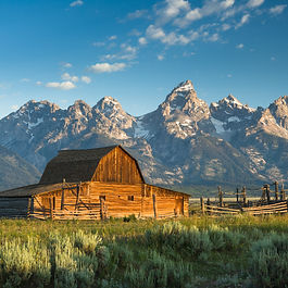 Barn at Mormon row Grand Teton National Park