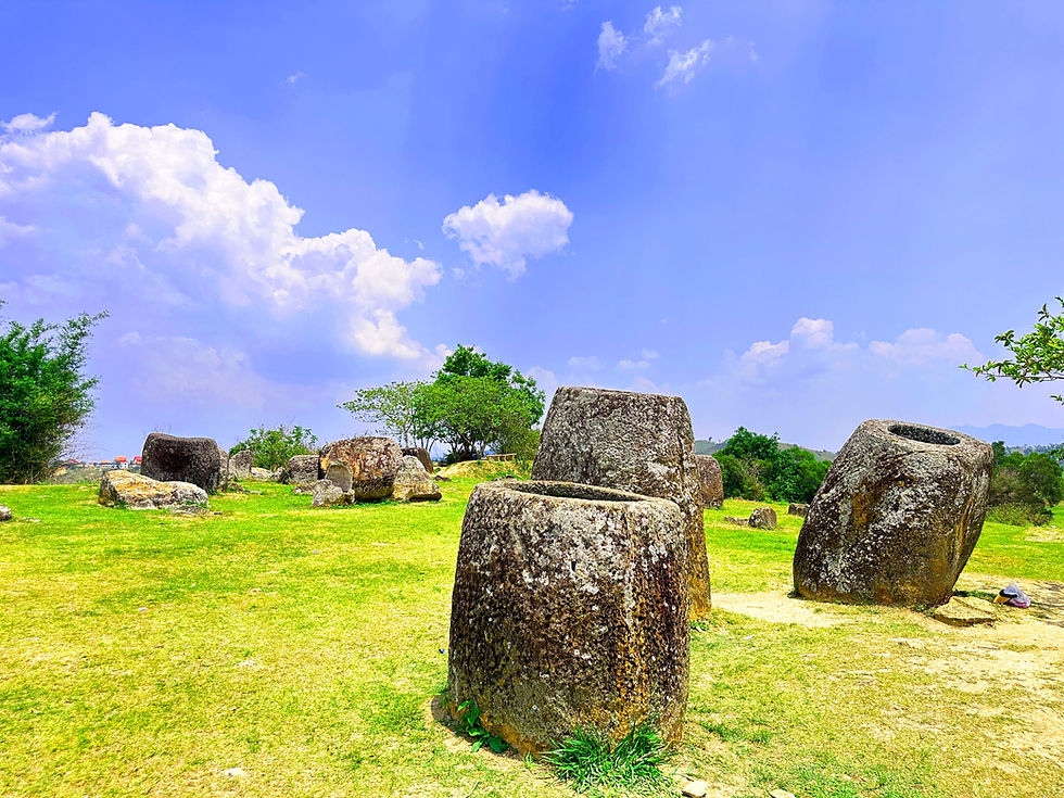 The Plain of Jars is considered the most distinctive and enigmatic of all Laos attractions. The large area around Phonsavan, the main city of Xieng Khouang Province is dotted with stone jars.