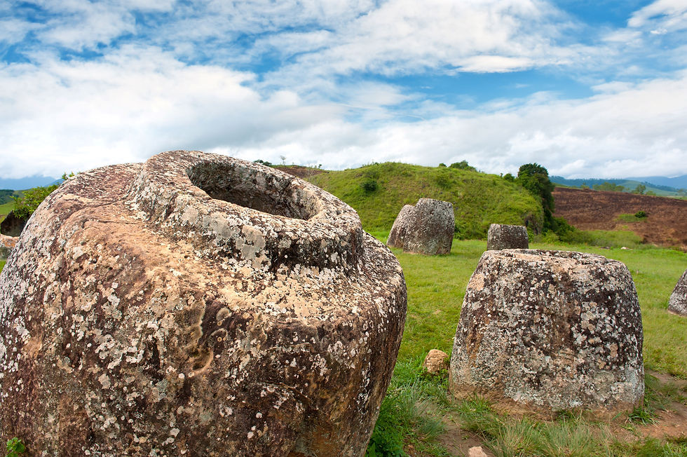 Plain of Jars, Phonsavan, Xieng Khuang province, Laos.