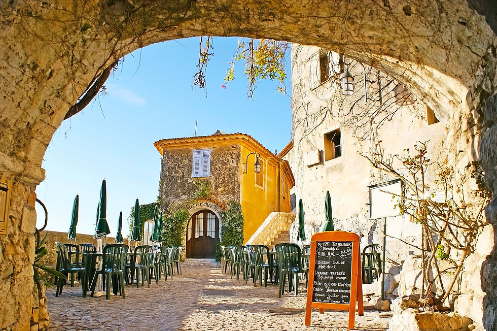 The medieval Eze.