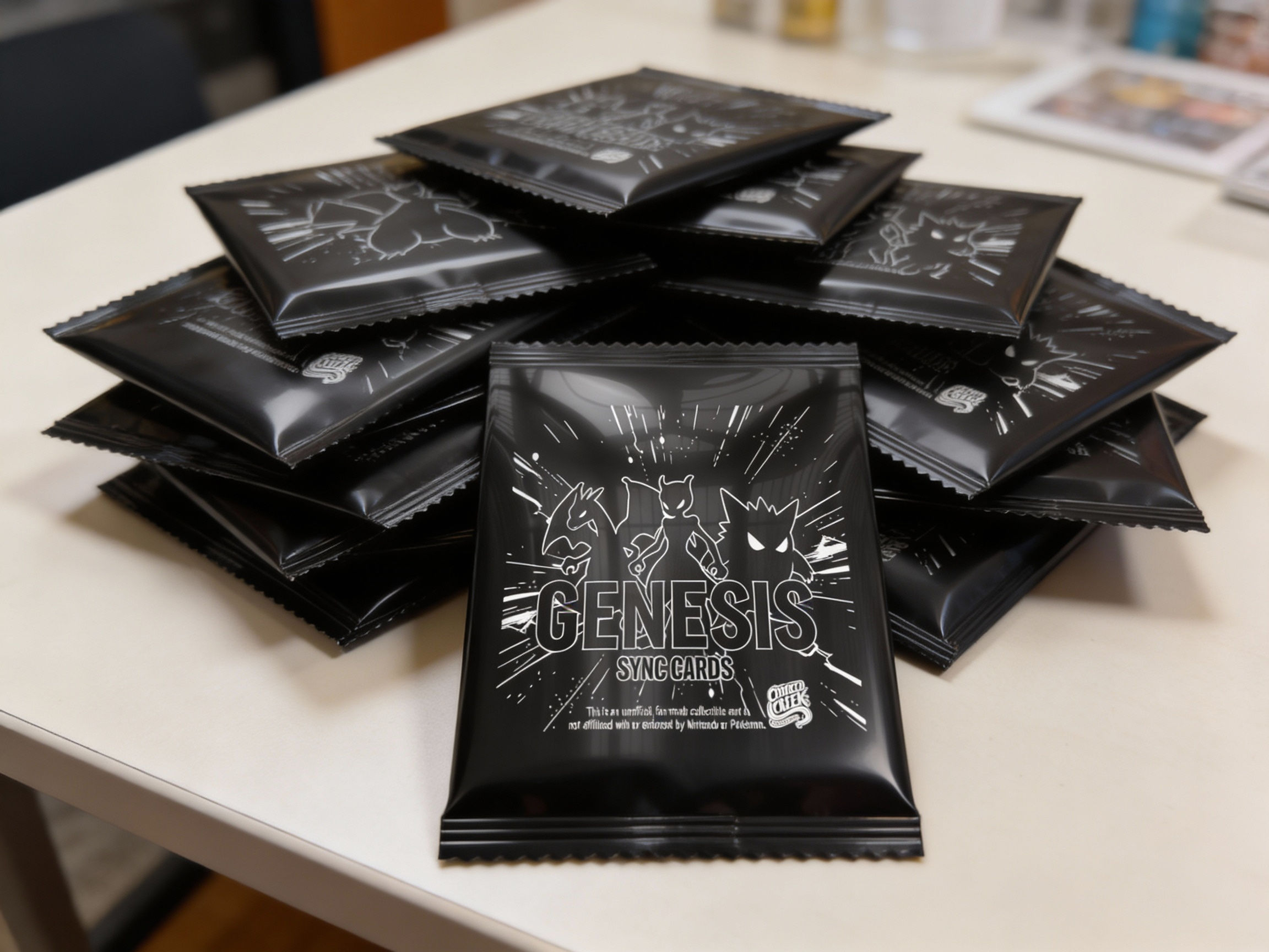 MYSTERY SYNC CARD PACK -POKE INSPIRED