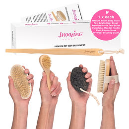 Premium Dry Body Brushing Set