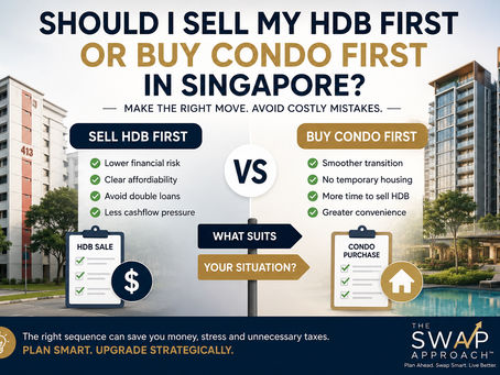 Should I Sell My HDB First Or Buy Condo First In Singapore?