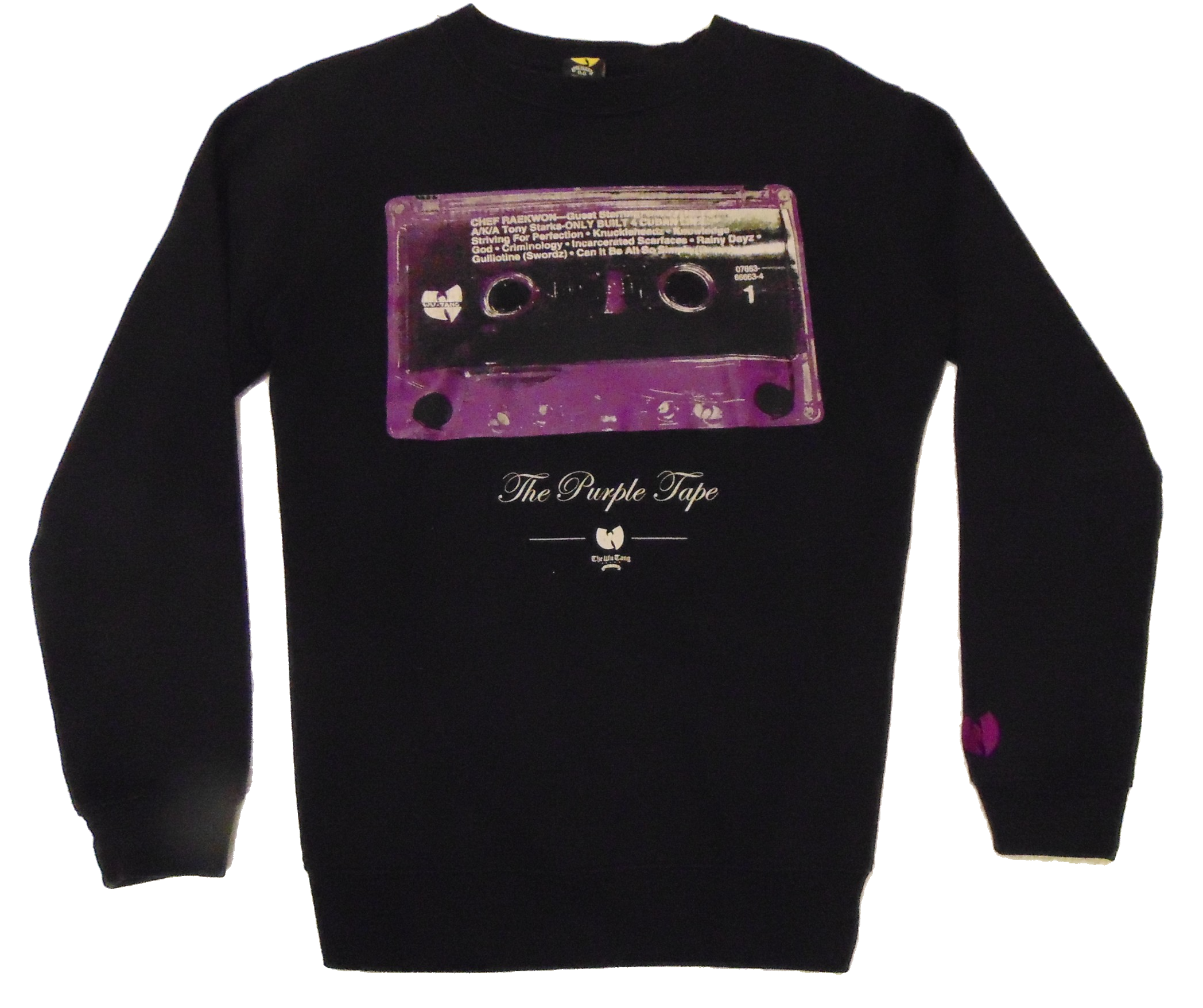 Vintage Raekwon Purple Tape Wu-Tang Label Sweatshirt