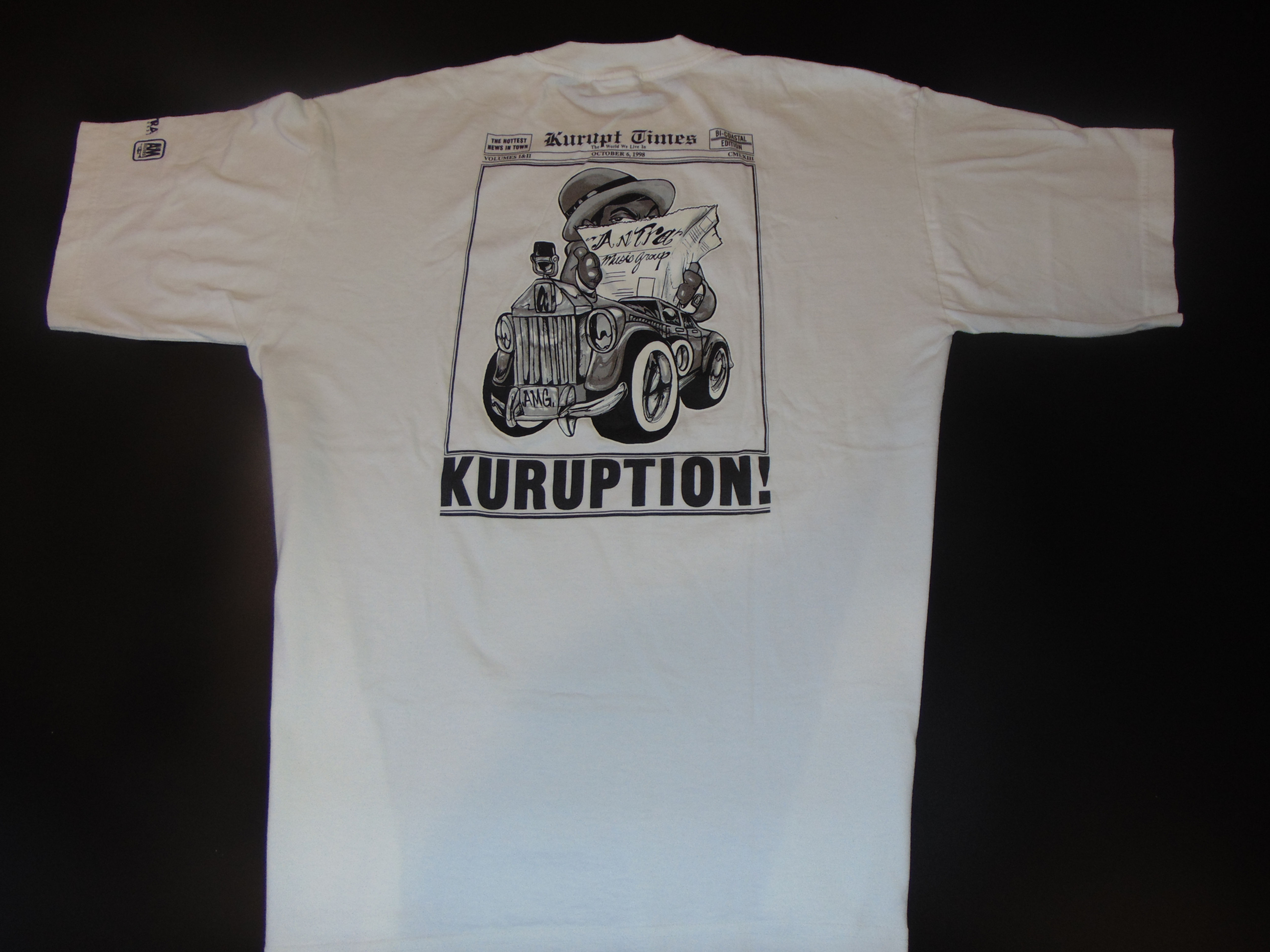 Vintage 90s Kurupt Kuruption Album Promo Shirt