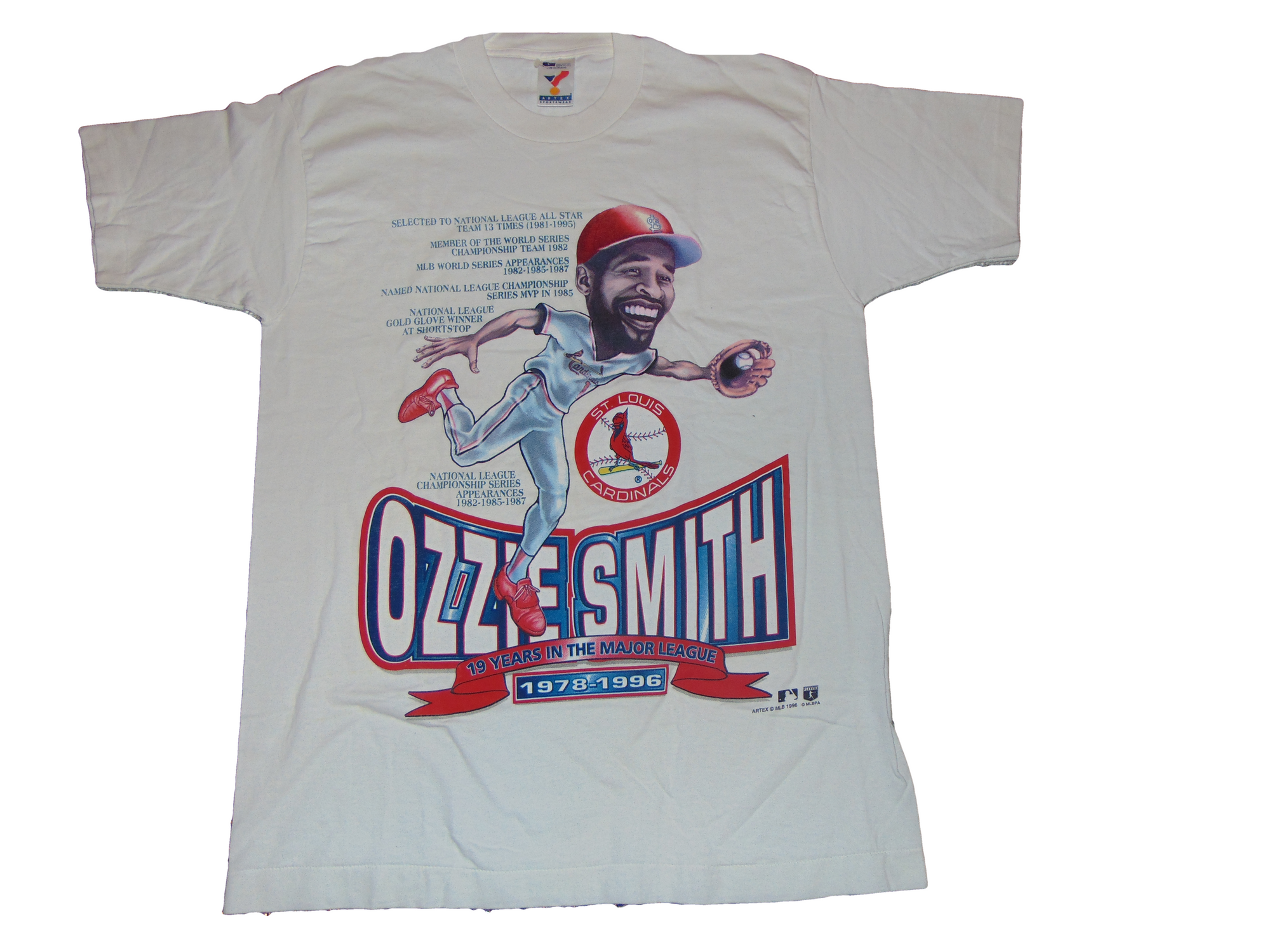 Vintage 90s Ozzie Smith Shirt