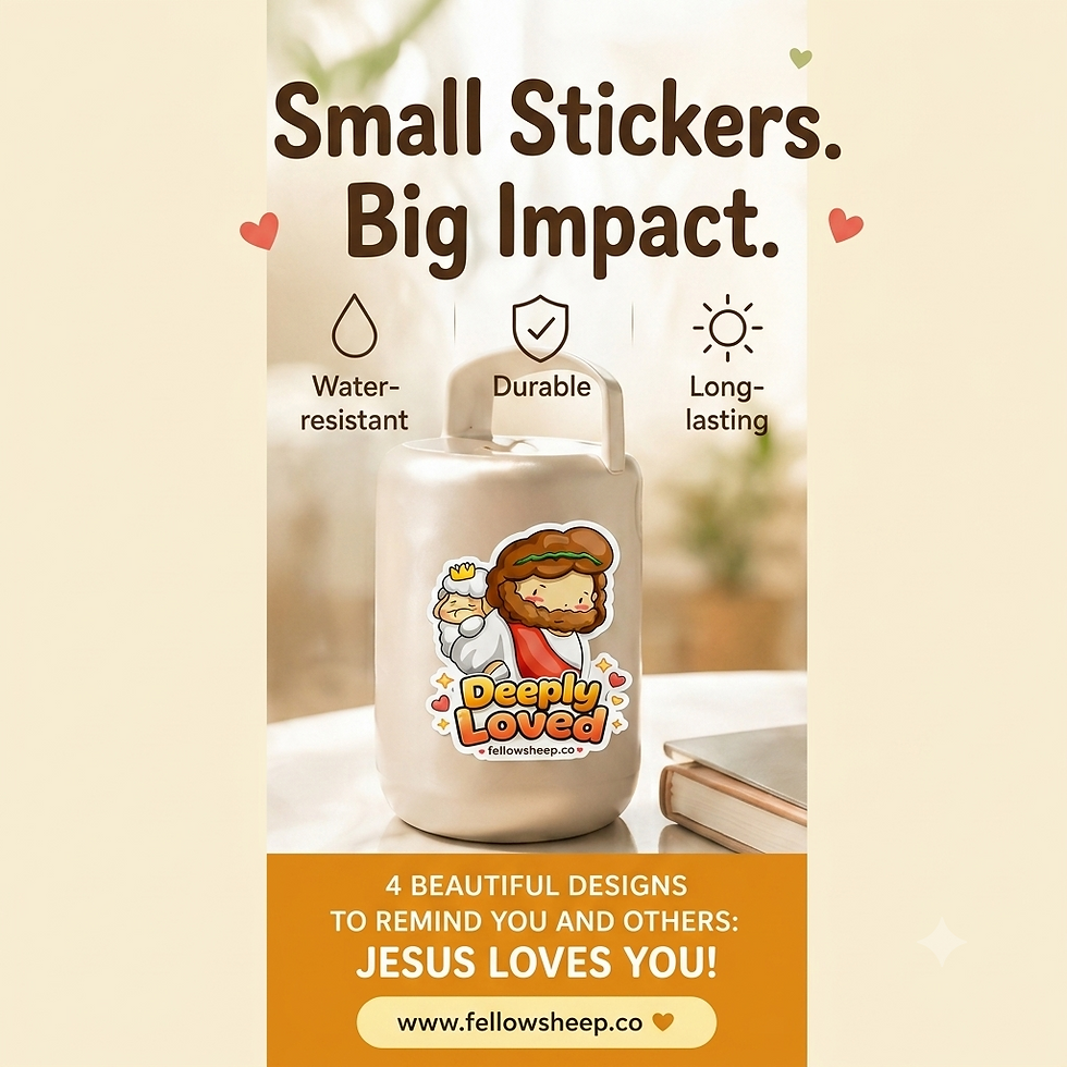 Thumbnail: Favored,Blessed,Loved Stickers