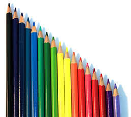 Colored Pencils Row