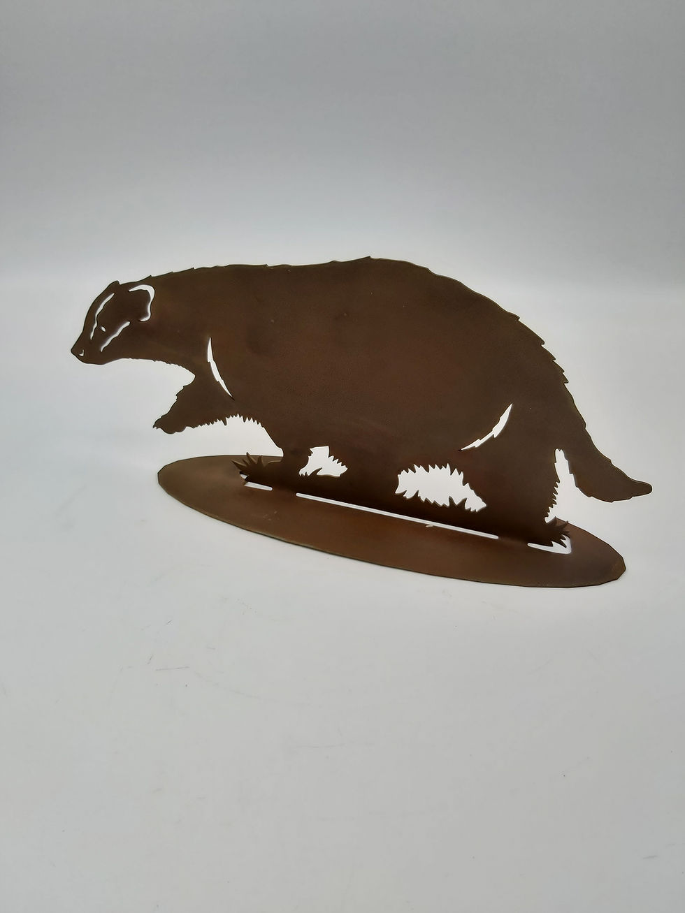 Miniaturbild: Dachs schleicht (Aufsteller)