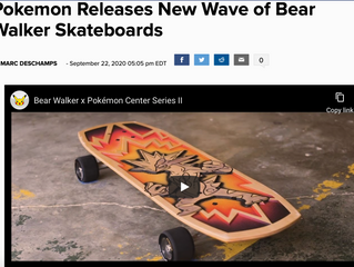 Pokemon Releases New Wave of Bear Walker Skateboards