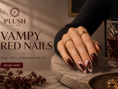Vampy Red Nails Are Back—The Dark Red Manicure Everyone Wants