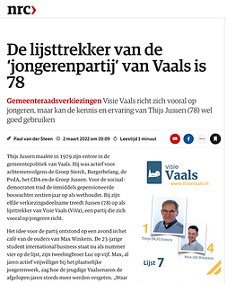 NRC artikel