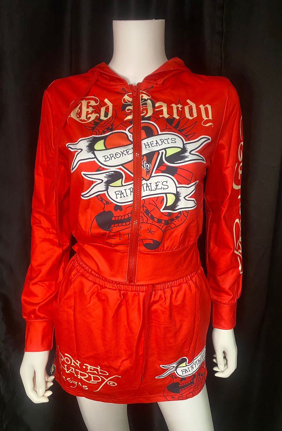 Thumbnail: “Ed Hardy” 2 Piece Skirt Set