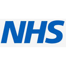 NHS logo blue on white