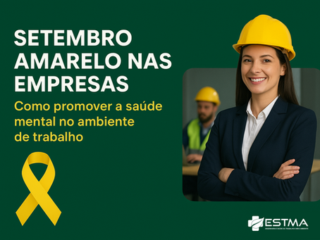 Setembro Amarelo nas empresas: como promover a saúde mental no ambiente de trabalho