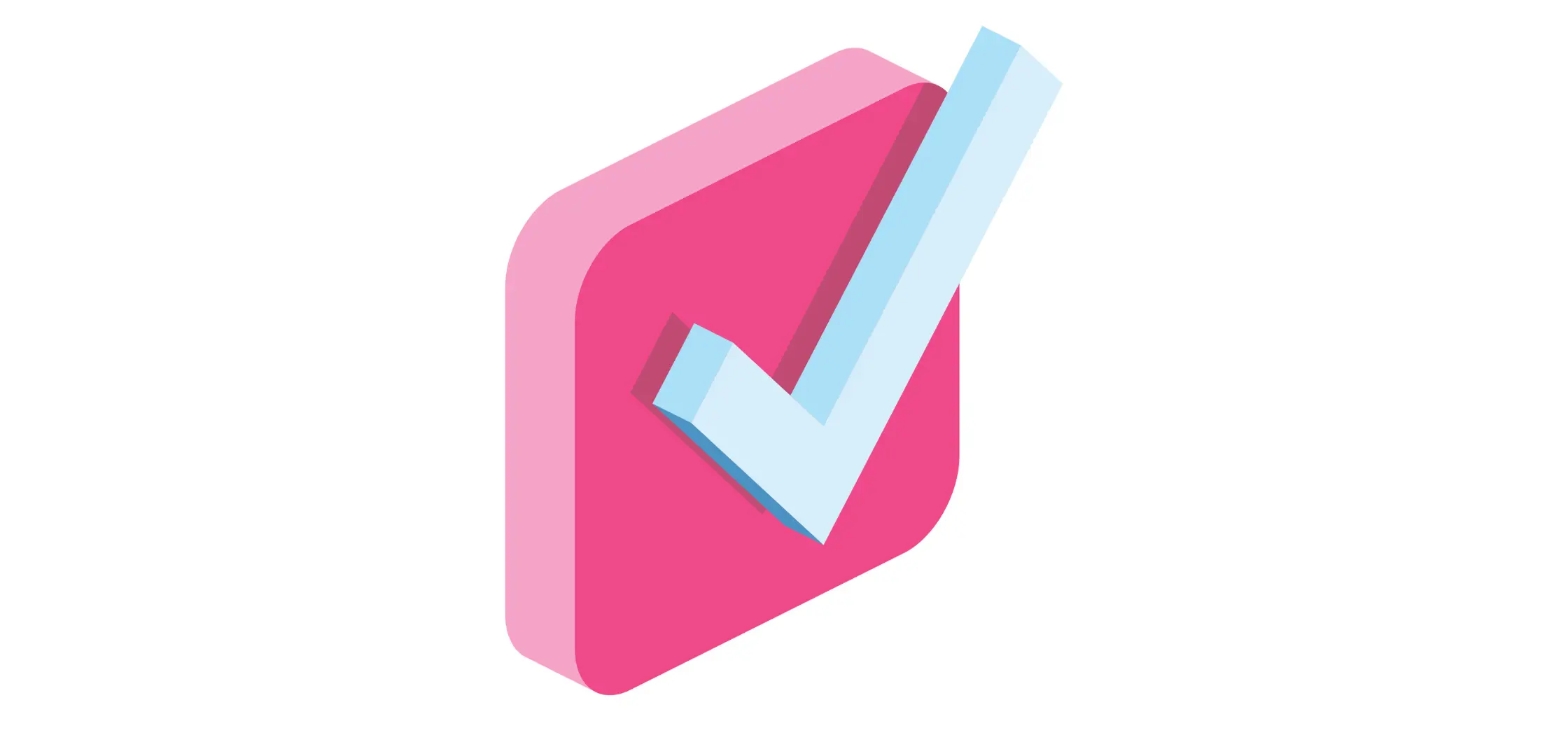 Pink tick icon of the advantages of in home 24 hour care