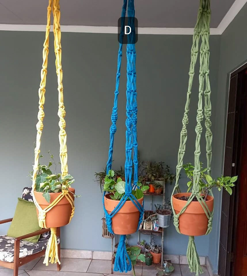 Thumbnail: Macrame Plant Hangers (Standard)