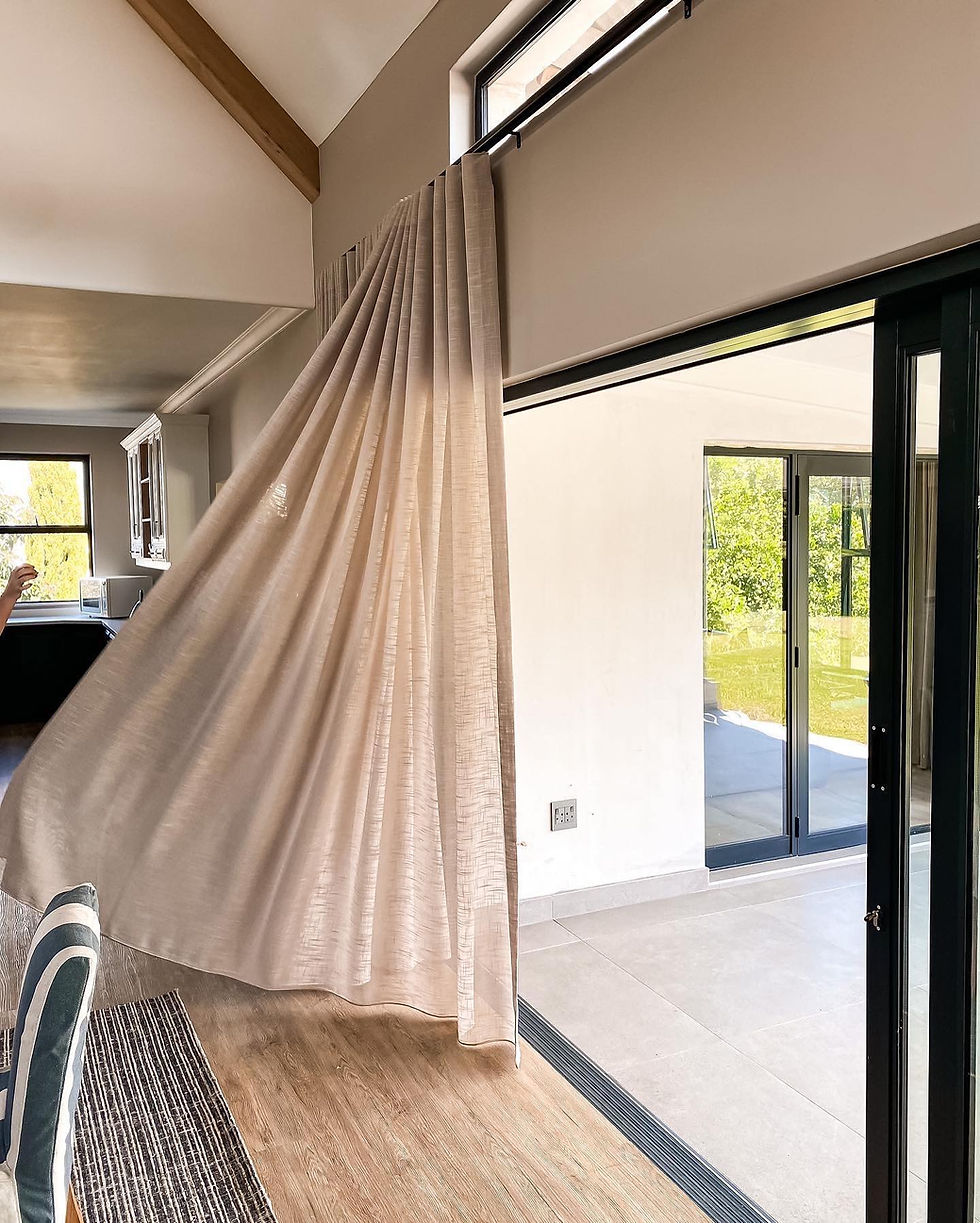 Ready Made Sheer Wave Curtains