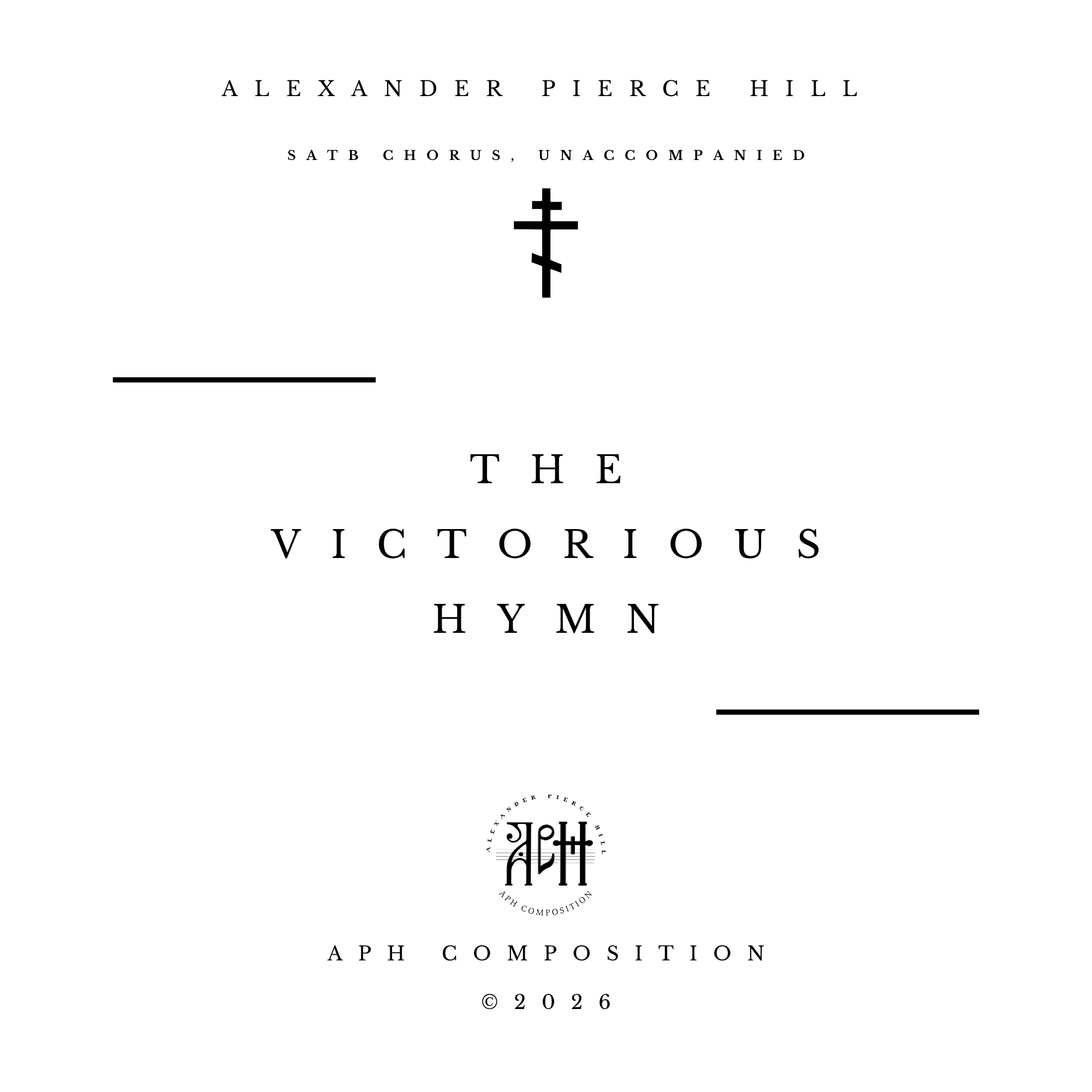 The Victorious Hymn (4-Part SATB)
