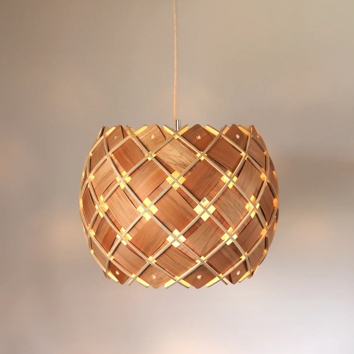 Woven Pendant Light Melanie Craig Ltd