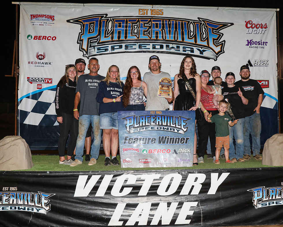 Cole Croft surges to second Placerville Speedway win of career