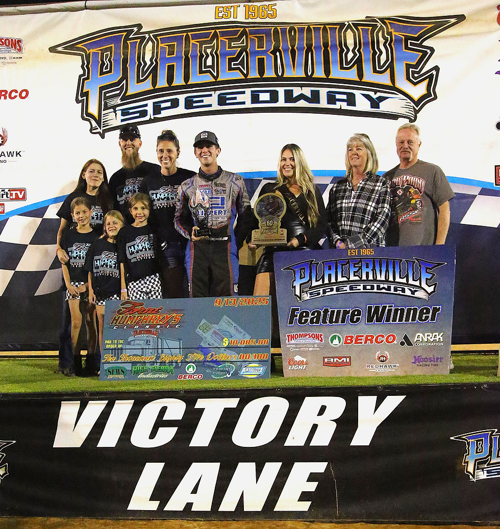 Landon Brooks wins second Forni-Humphreys Classic/ Tony Gomes claims Placerville Sprint Car title