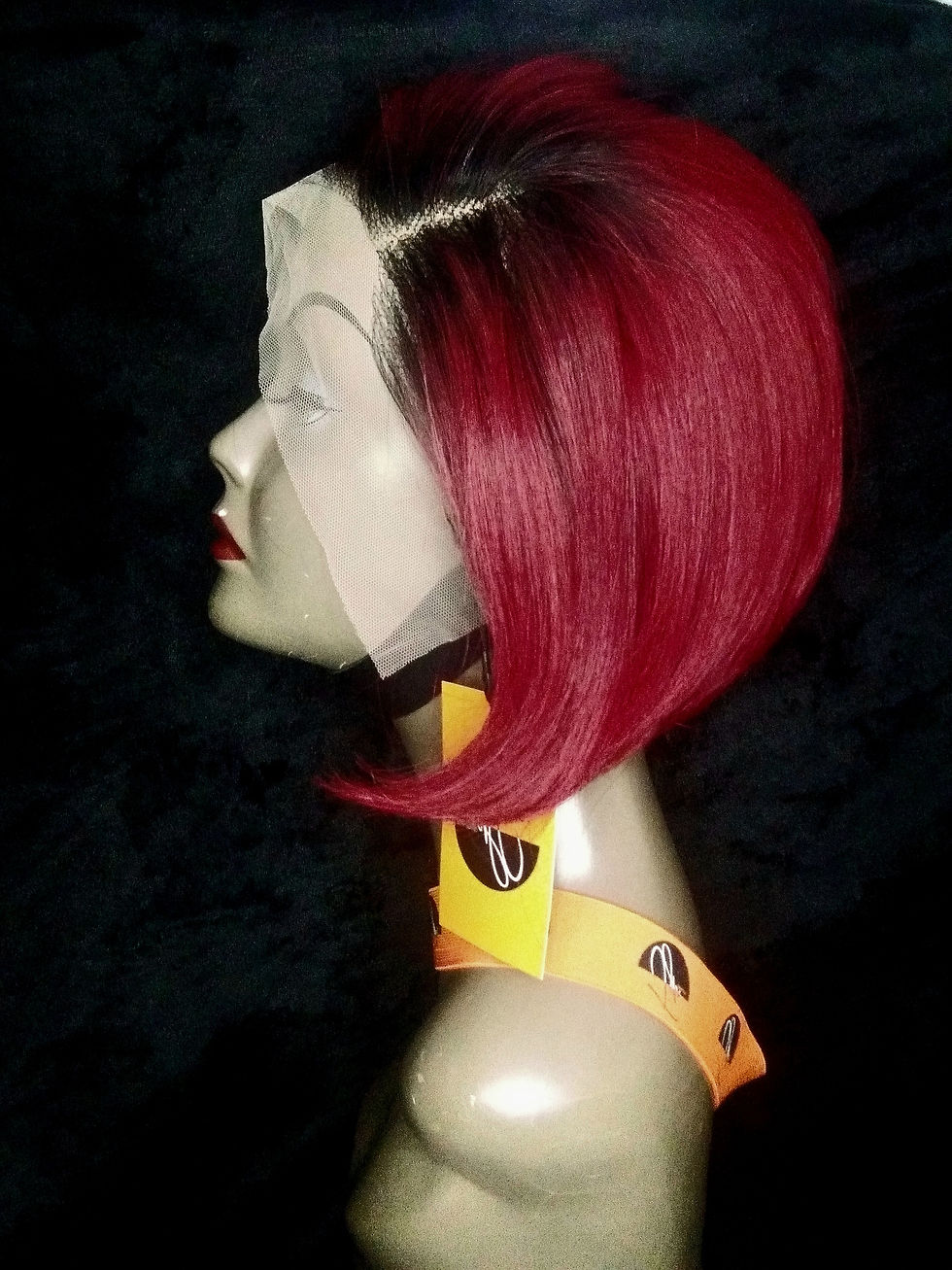 Burgundy Red Bob
