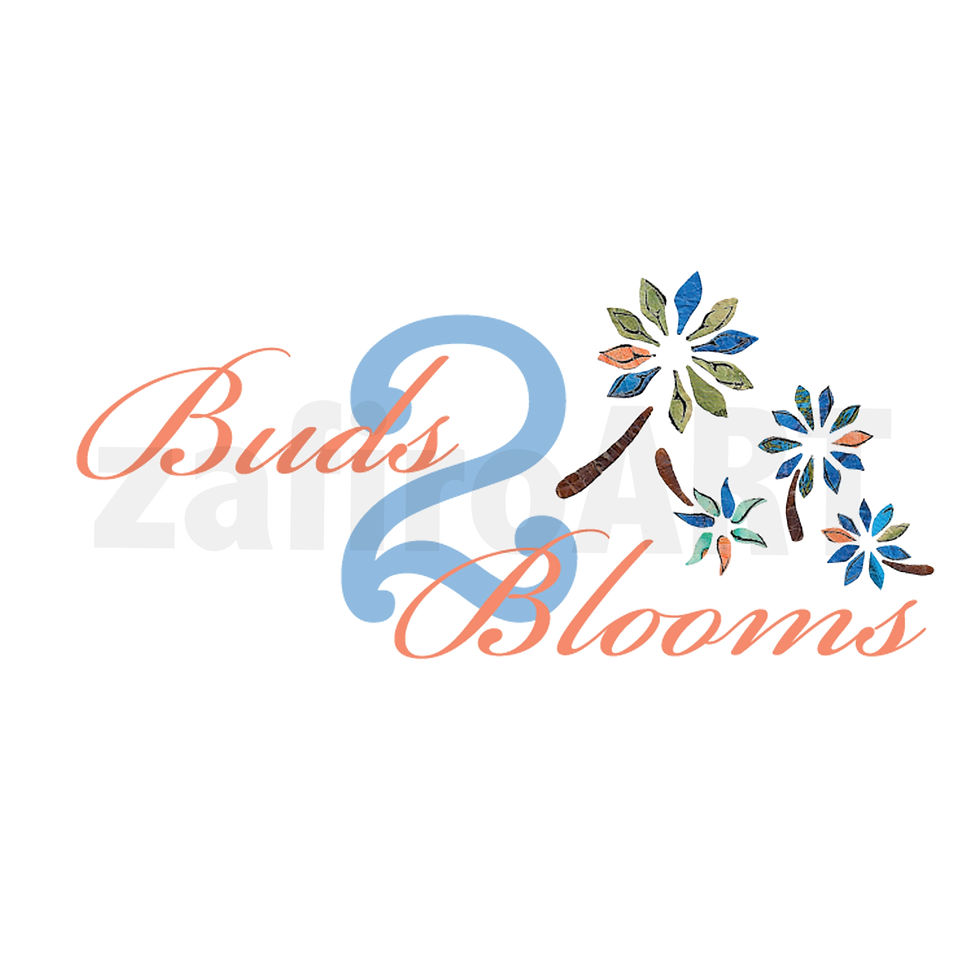Logo Design - Buds 2 Blooms
