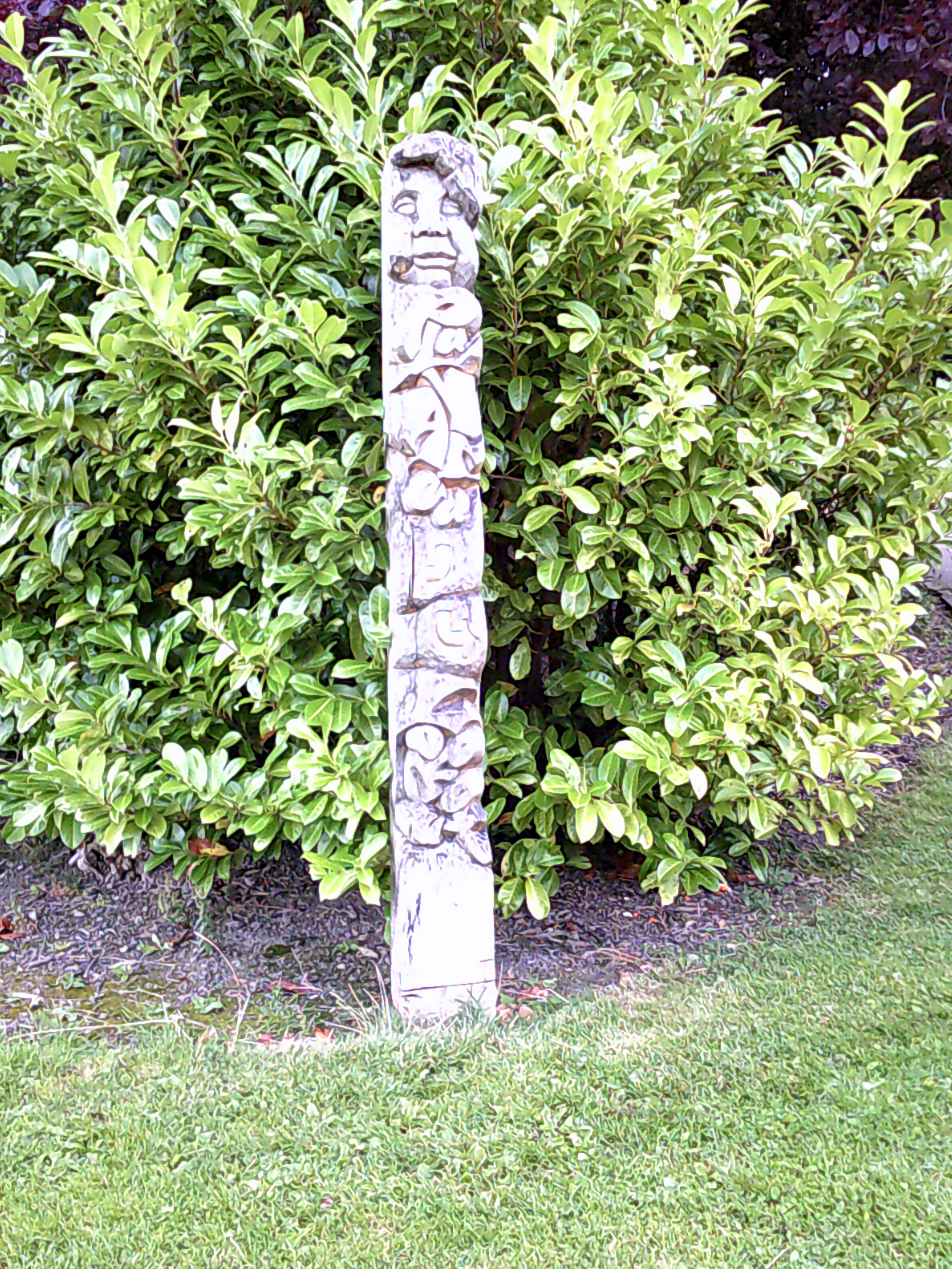 Totem Pole in Locke Park