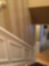 Stripes ragged on stairway