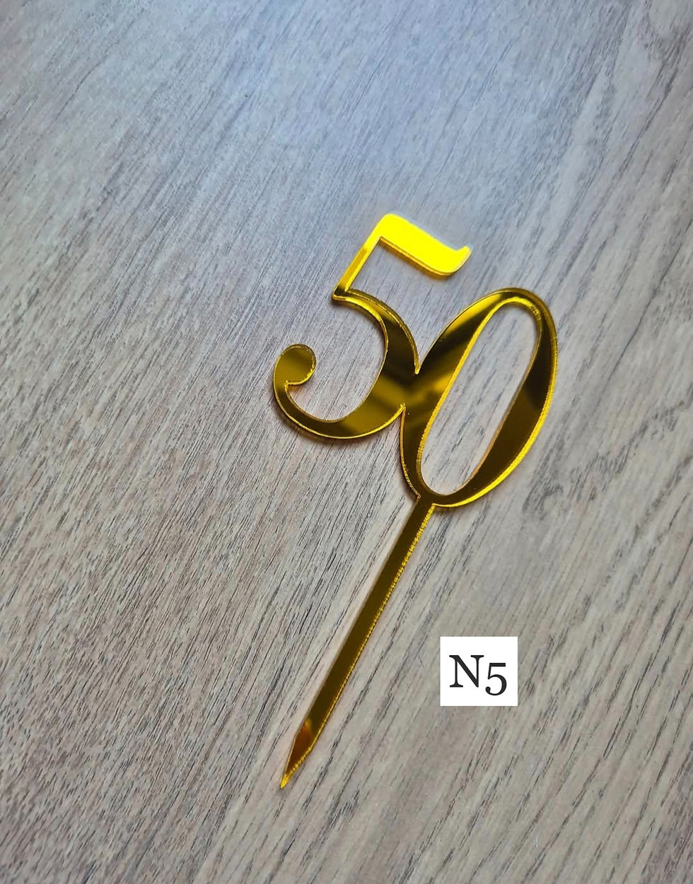 Miniature : Topper Chiffre