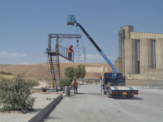 Safety Silo Ladder