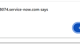 Remove alert() from Client Script