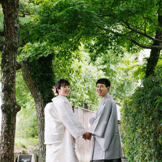 結婚式前撮り。白無垢。倉敷美観地区。ロケーションフォト。