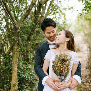 結婚式前撮り、ロケーションフォト、王子が岳