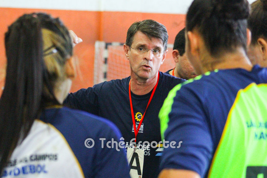 Marcio Volponi, técnico do São José (foto André Pereira / Tchê Esportes)