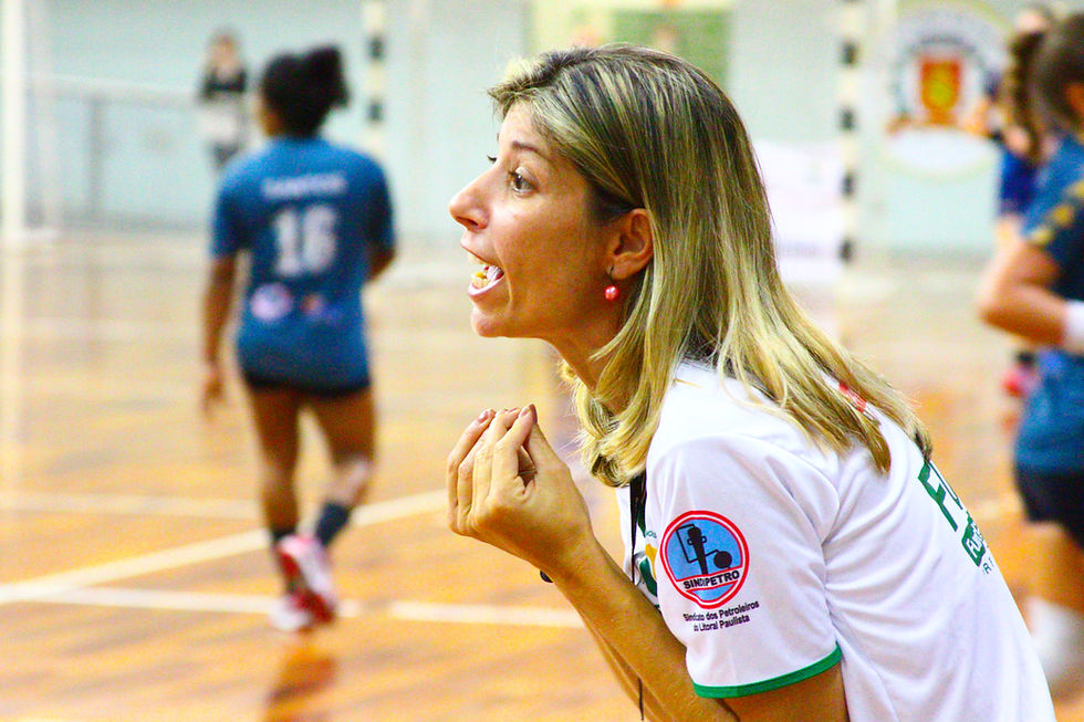 Monica Neves, técnica do CEPE/Santos. (foto André Pereira / Tchê Esportes)