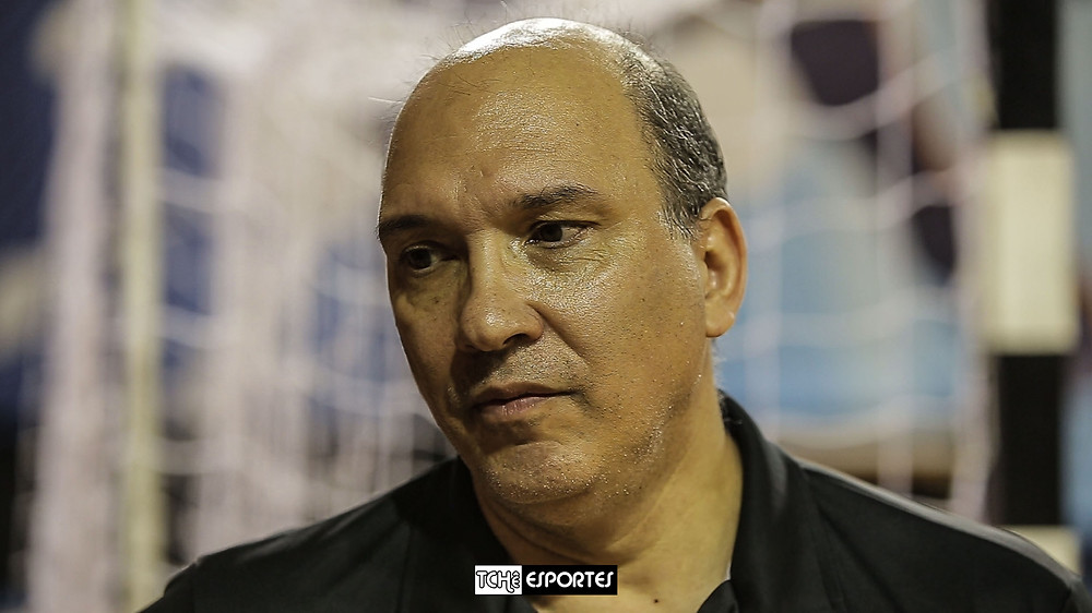 Sergio Hortelan, técnico do EC Pinheiros. (foto arquivo Tchê Esportes)