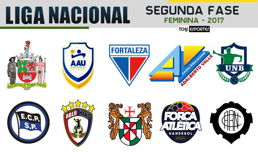 Liga Nacional Feminina de Handebol 2017. (arte Tchê Esportes)