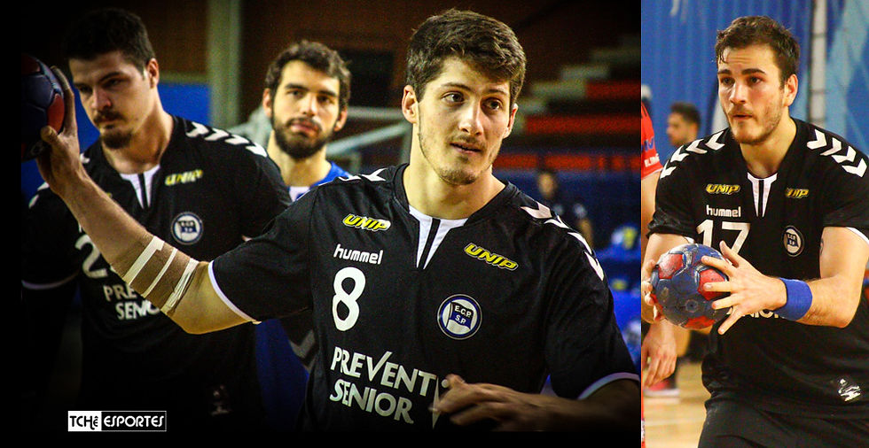 Arthur Peão e Rudolph Hackbarth, atletas do EC Pinheiros. (arquivo Tchê Esportes)