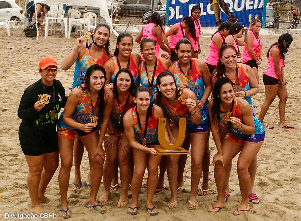 Circuito Brasileiro de Handebol de Areia (foto divulgação CBHb)