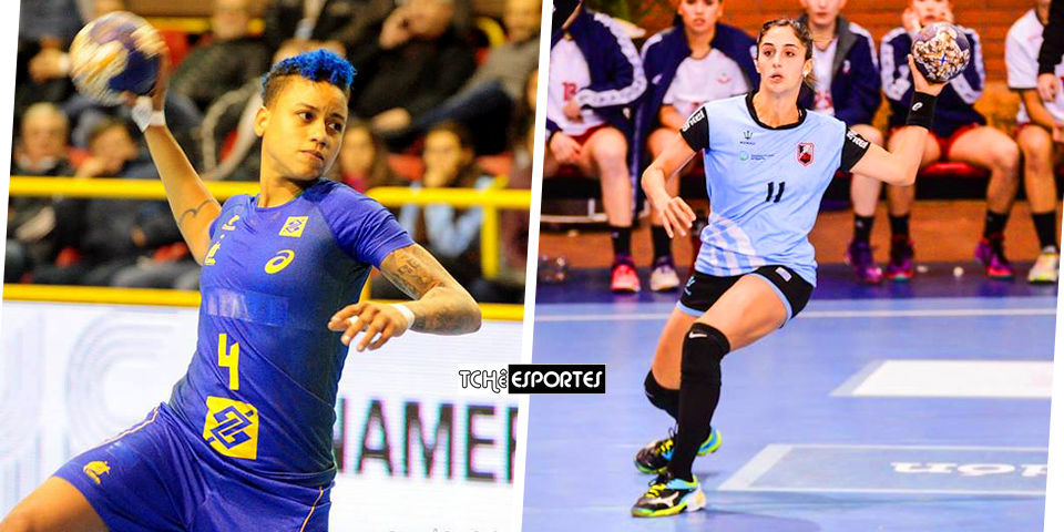 Brasil vence a Paraguai. (foto Divulgação CBHb)