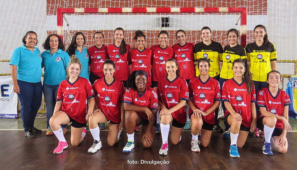 Equipe da Força Atlética/Estácio de Sá/ Governo de Goiás. (foto divulgação)