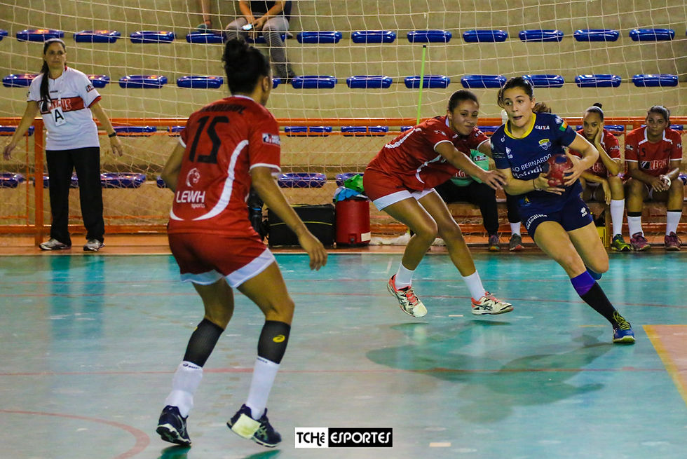 Liga Nacional Feminina de Handebol 2017. (foto arquivo Tchê Esportes)