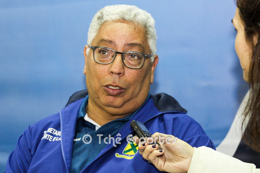 Rubens Piazza, técnico do Santo André (foto arquivo Tchê Esportes)