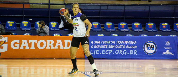 Tainara, reforço do Pinheiros. (foto André Pereira / Tchê Esportes)